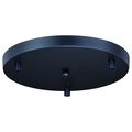 Vaxcel International 12In. Canopy For 3 Mini Pendants Oil Rubbed Bronze Y0006